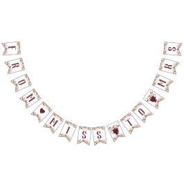 ミスからミセス バナー、ボーホー バンティングフラッグ