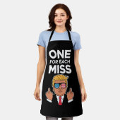 ミスごとにトランプ1つ エプロン (着用した状態)