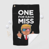 ミスったら1つトランプ ゴルフタオル (インサイチュ)