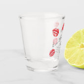 ミスにキスしてバイバイ ブライズルームパーティー ショットグラス (左)