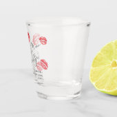 ミスにキスしてバイバイ ブライズルームパーティー ショットグラス (右)