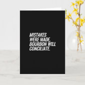 ミスを犯したバーボンは融和する カード (黄色い花)