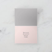 ミスオーシャン ガーリー シーライフ ピンク サンキューカード (内部)