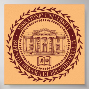 ミスカトニック大学シール ポスター
