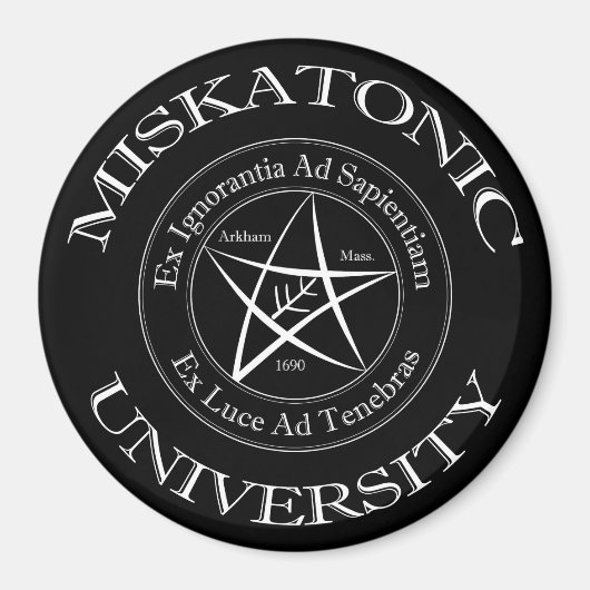 ミスカトニック大学磁石 マグネット (正面)