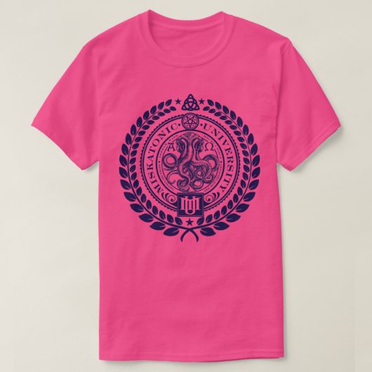 ミスカトニック大学 Tシャツ (デザイン正面)