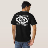 ミスカトニック大学 Tシャツ (裏面フル)
