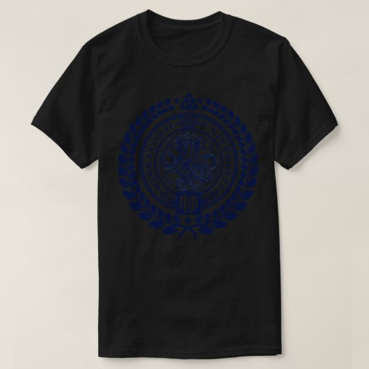 ミスカトニック大学 Tシャツ (デザイン正面)