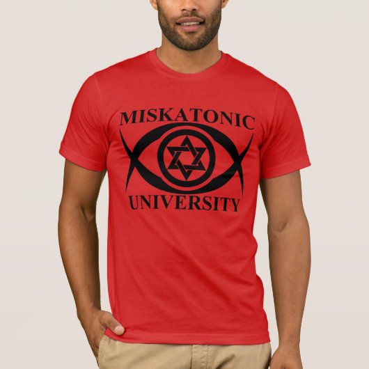 ミスカトニック大学 Tシャツ (正面)