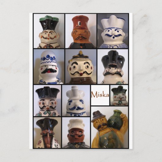 ミスカピッチャーのポストカード ポストカード (正面)