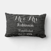 ミスタパーソナライズされたー&ミ結婚セス クッション (裏面)