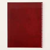 ミスタルトーマナーウォーターカラーウィンターウェディングプラン プランナー手帳 (裏面)