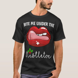 ミスタントアの醜いクリスマスセーターの下にかむ Tシャツ
