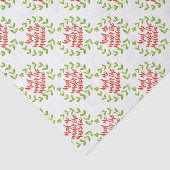 ミスタントウの下で私に会う – クリスマスリース 薄葉紙 (詳細)