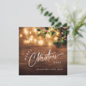 ミスタントウ素朴ブランチ企業のクリスマスウッド シーズンカード (スタンド正面)