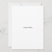 ミスタントクリスマスカード (裏面)