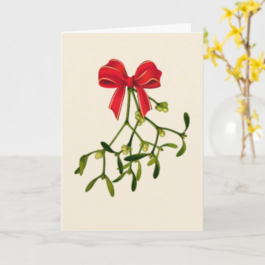 ミスタントクリスマス カード (黄色い花)