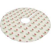 ミスタントクリスマス ブラッシュドポリエステルツリースカート (アングル)