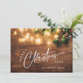 ミスタントブランチ素朴クリスマスグリーティング シーズンカード (スタンド正面)