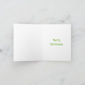 ミスタントリーグリーンクリスマスツリー季節カード シーズンカード (内部)