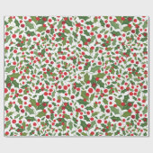 ミスタントーとベリーのクリスマス ラッピングペーパー (フラット)