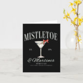 ミスタントーとマルティニステールクリスマスエスプレッソマール カード (黄色い花)