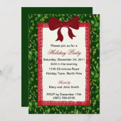 ミスタントーとレッドレースのパーティの招待状 招待状 (正面/裏面)