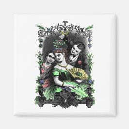 ミスタントーの下で |カラー化ヴィンテージ マグネット