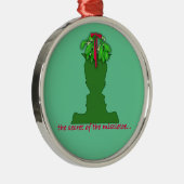 ミスタントーの光学錯覚 メタルオーナメント (右)