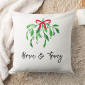 ミスタントーの名前と名前の年フェスティバル赤い緑のキス クッション (ブランケット)