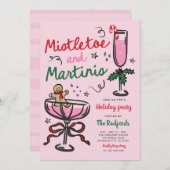 ミスタントーアンドマティニスクリスマスホリデーパーティー 招待状 (正面/裏面)