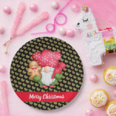 ミスタントーカスタマイズ格言カラーと文字 ペーパープレート (パーティー)