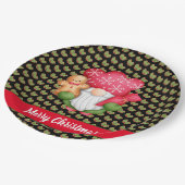 ミスタントーカスタマイズ格言カラーと文字 ペーパープレート (アングル)