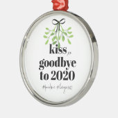 ミスタントーキス2020ドオーバーユーモアに別おもしろいれ メタルオーナメント (左)