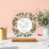 ミスタントーススクリプトリングや輪狩りブライダルシャワーゲーム アクリルサイン (ウェディング)