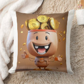 「ミスタントーズ&マネーサバー」 クッション (ブランケット)