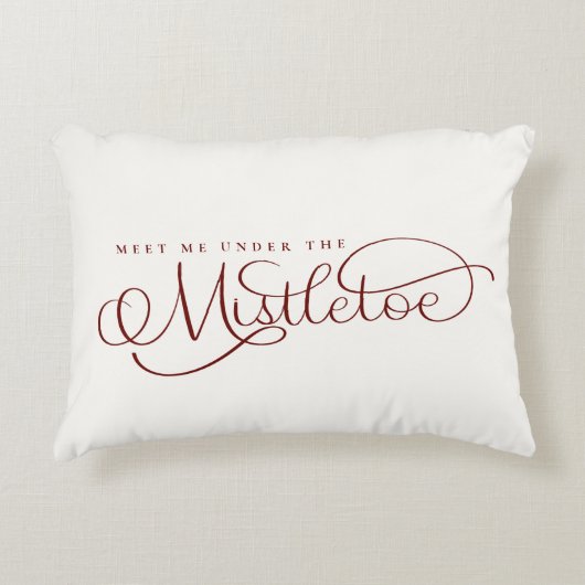 ミスタントーホリデーの下で私を満たす アクセントクッション (正面)
