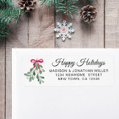 ミスタントーホリデーズ差出人住所 ラベル