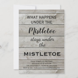 ミスタントーホリデーパーティー 招待状