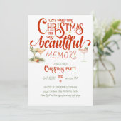 ミスタントーモダンシークレットサンタクリスマスパーティー 招待状 (スタンド正面)