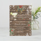 ミスタントー&マーガリタウッドクリスマスブライダルシャワー 招待状 (スタンド正面)