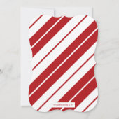 ミスターお洒落ムスタヒーおもしろいホリデーパーティー招待状 招待状 (裏面)