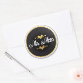 ミスターそしてミセス ラウンドシール (封筒)