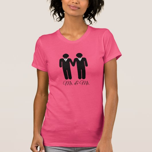 ミスターアンドミスター Tシャツ (正面)