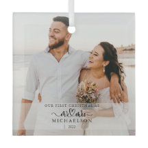 ミスターアンドミセスとして結婚後初のクリスマスフォト
