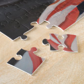 ミスターエイブラハムリンカーンポートレートアートパズル ジグソーパズル (側面)