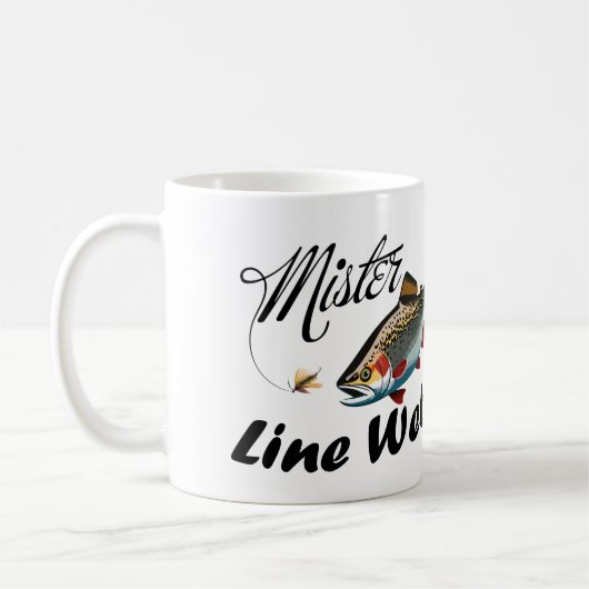 ミスターカスタウェイレインボーマス コーヒーマグカップ (左)
