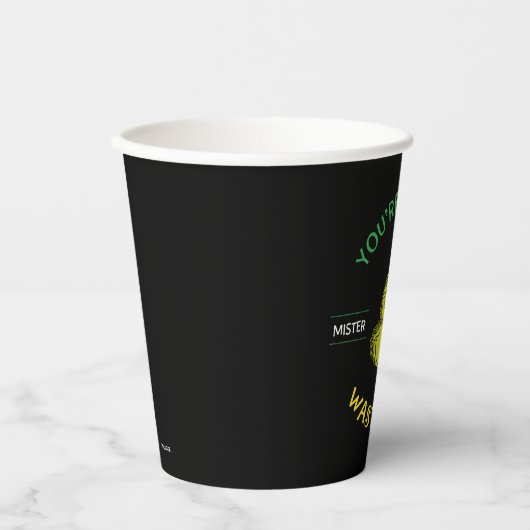 ミスターグインチ あなたは水の扱いにく多いスカンク 紙コップ (正面)