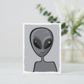 ミスターグレー葉書 ポストカード (スタンド正面)