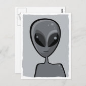 ミスターグレー葉書 ポストカード (正面/裏面)